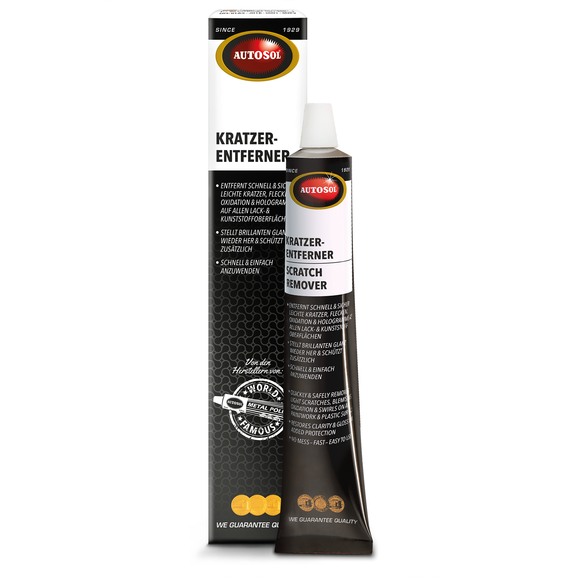 AUTOSOL Kratzerentferner 75ml Tube für Uhrengläser, Helmvisiere, Displays AUTOSOL Kratzerentferner 75ml Tube für Uhrengläser, Helmvisiere, Displays