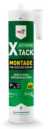 Tec7 x-Tack Weiß Hochleistungskleber 290ml Kartusche Tec7 x-Tack Weiß Hochleistungskleber 290ml Kartusche