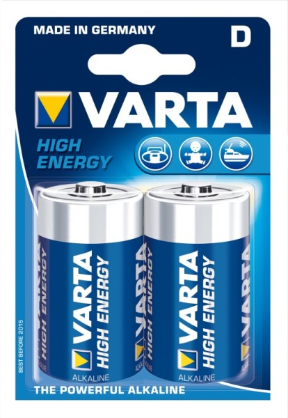 VARTA Longlife Power Mono D Batterien - 2er-Set für Langzeit-Energie | Batteriekategorie