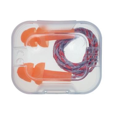 UVEX Gehörschutzstöpsel Whisper mit Kordel in Stöpselbox, 50 Stück - Professioneller Lärmschutz für
