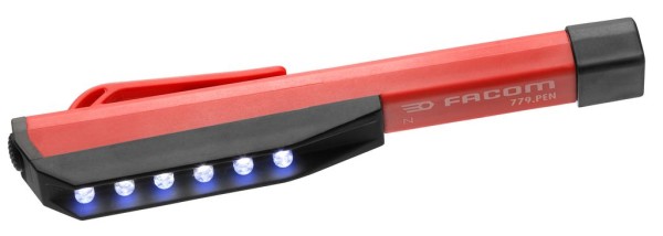 LED-Taschenlampe, Stiftform mit Zubehoer Kugelschreiberform