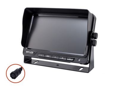 K AUTOMOTIVE 7" 3-Kanal Monitor - leistungsfähiges Zubehör für Dashcams