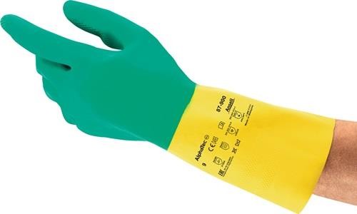 ANSELL Chemikalienhandschuhe EN 421 - Rutschfest, robust, sicher