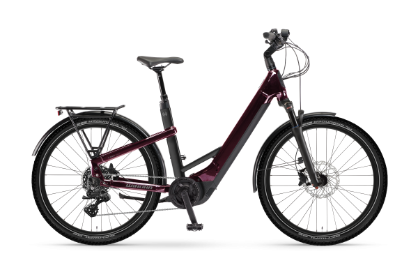 Winora Yakun X10E darkred Low 55 E-Bike mit High-Performance Bosch Motor und 27.5 Reifen