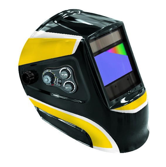 Schweißhelm GYS LCD ERGOTECH Black True Color