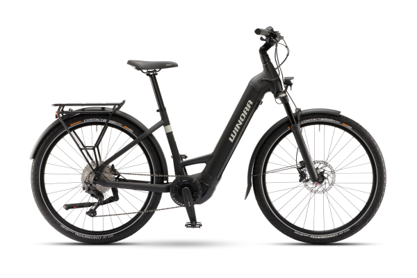 WINORA Yucatan X10 | E-Bike in Schwarz Matt | Innovativ & Leistungsstark | 50cm Rahmengröße