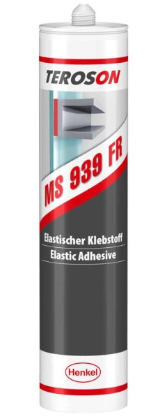 Teroson MS 939 von Henkel, Sealant & Adhesive in Schwarz, 290 ml - Für Auto, Industrie & Handwerk
