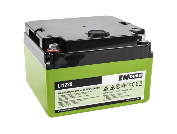 Lithium Batterie 12V 20Ah LI1220