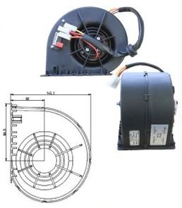 AURORA RG550 12V Klimaanlage - 3-stufig, Energieeffizient, Langlebig