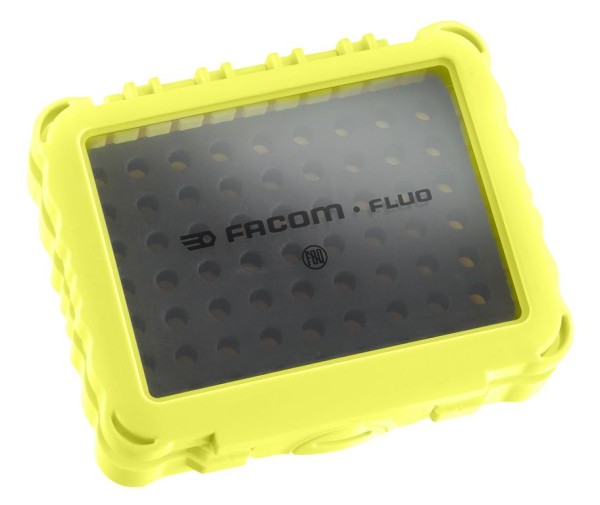 FACOM Schraubendreher Bit-Box | Leere Box zur Aufbewahrung von 63 Fluo-Bits
