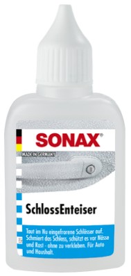 SONAX SchlossEnteiser 50 ml - Türschloss Auftauhilfe mit Rostschutz