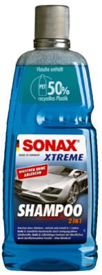 SONAX Xtreme Auto Shampoo 2in1 1L für strahlenden Glanz und fleckenfreie Trocknung