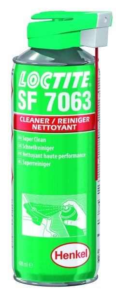 Loctite SF 7063: Leistungsstarker Schnellreiniger in 400ml Spraydose von HENKEL - Optimale Oberfläch