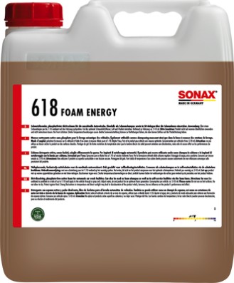 SONAX AktivReinigungsschaum Energy - 10L Kanister Reinigungsmittel