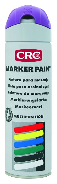 Temp. Marker Paint 500ml Spraydose – Leucht-Violett von CRC