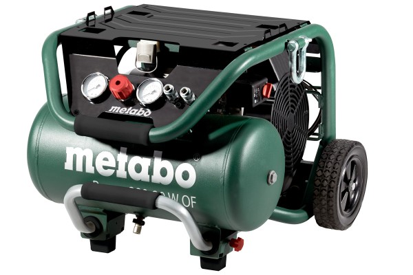 Kraftvoller Metabo Kolbenkompressor 400-20 W OF - Kompakt & mobil für Heimwerker und Profis