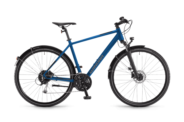 Sportives Infinity Blue Winora Domingo 27 Fahrrad - Aluminium 6061, hydroformed, Lockout-Funktion, S