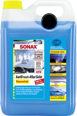 SONAX AntiFrost&KlarSicht Frostschutz | Citrusduft | 5L Kanister