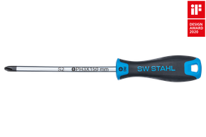 Ergonomischer Schraubendreher Kreuz PH3 x 150 mm von SW-STAHL mit magnetischer Spitze