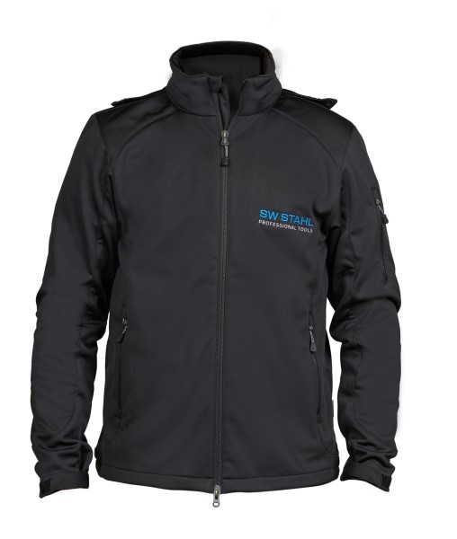 SW-Stahl Softshell-Jacke, Atmungsaktive Wind- und Wasserdichte Funktionsbekleidung Größe M