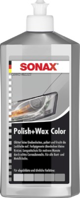 Polish&Wax Color 500 ml silber PET-Flasche