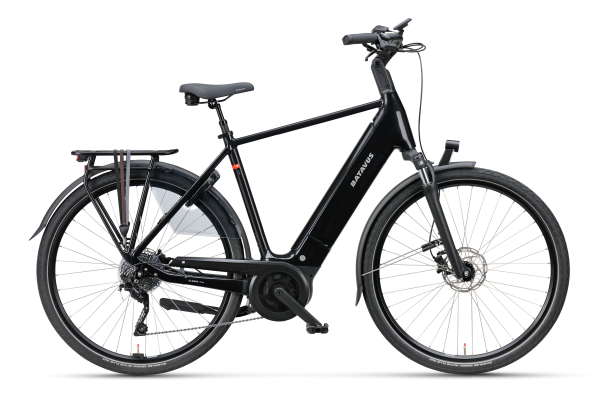 BATAVUS Finez E-go Power Sport 750 - Nero Black E-Bike - Perfekt für Outdoor-Abenteuer