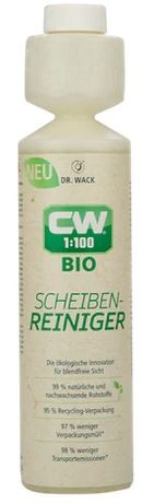 CW1:100 BIO Scheibenreiniger 250 ml - Ökologisch, Ergiebig & Biologisch Abbaubar von WACK CHEMIE