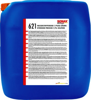 SONAX WasserstoffPeroxyd 7,9% - Effektive Stoff & Polsterreinigung im praktischen 25l Kanister