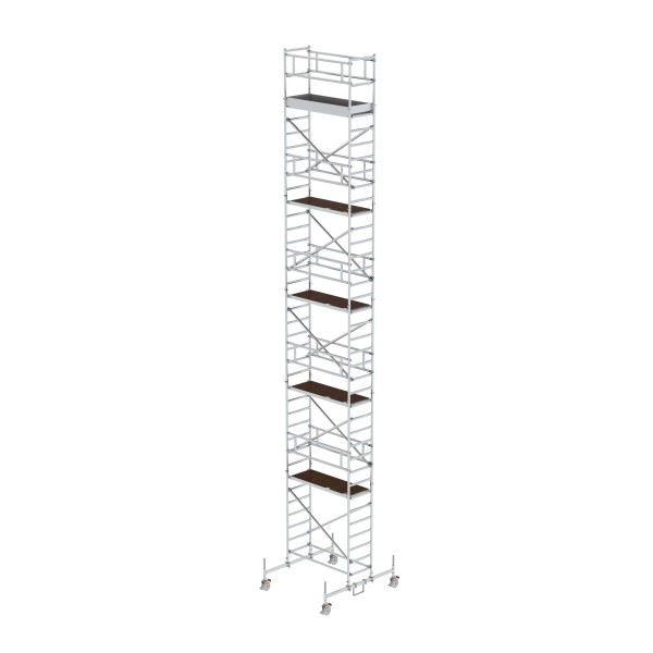 Alu-Rollgerüst - PL-Höhe10,45m - Länge1,8m - Flexible und stabile Arbeitsplattform von GÜNZBURGER ST