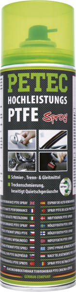 PTFE Langzeitschutz Spray, Weiß-Transparent, Temperaturbeständig, 500ml