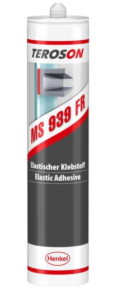 Teroson MS 939 FR 290ml - Feuerfester Montagekleber, grau