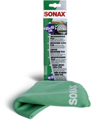 SONAX MicrofaserTuch Plus für Innen & Scheibe - Top Qualität von führendem Hersteller