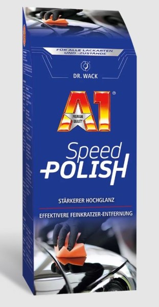A1 Speed Polish 500ml - Hochglanz Autopolitur & Kratzerentferner