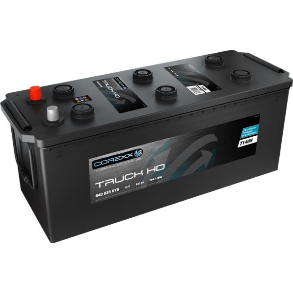 COREXX Truck Batterie 12V 140AH HD für LKW