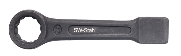 SW-STAHL Schlagringschlüssel 326mm SW 70, DIN 7444, Chrom-Vanadium