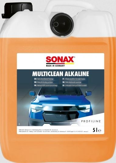 SONAX MultiClean Alkaline Kunststoffreiniger Kanister 5 Liter: Hochwertige Lackpflege & Aufbereitung