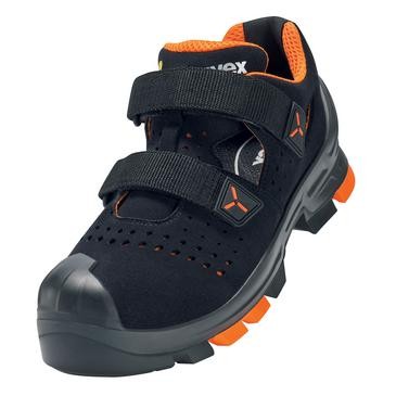 UVEX Fußschutz Sandale 6500/3 - Sicherheit und Komfort in Größe 38 mit S1P Schutzklasse