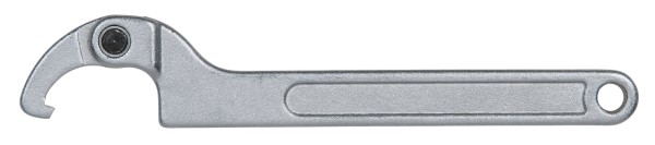 KS TOOLS Gelenk-Hakenschlüssel, Gewicht 1286g - Hochwertiger Haken Schlüssel aus Chrom Vanadium - Pe