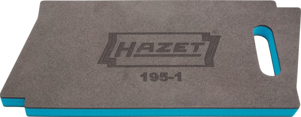 Kniebrett L1 450mm B1 210mm von HAZET - Komfortabler Bodenschutz in HAZET Logoform