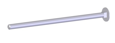 Schraube aus Abstandshalter (M8x370mm) 19330 / 19340