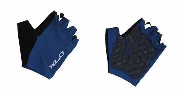 XLC CG-S09: Blaue Kurzfingerhandschuhe in Größe M - Perfekt für Radfahren, Outdoor & Sport