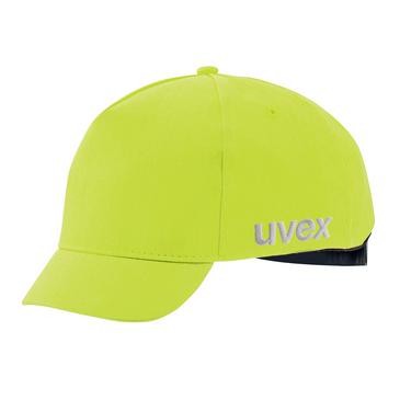 "UVEX Kopfschutz U-Cap Hi-Viz Leuchtgelb 55-59 ohne Schirm"