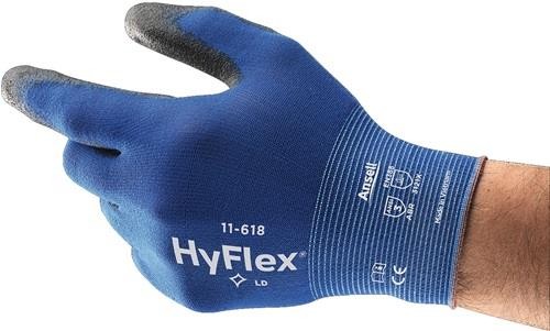 ANSELL Handschuhe blau/schwarz für Bau & Industrie