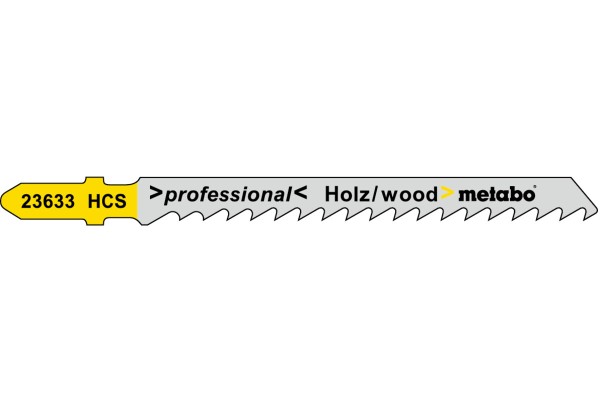 Metabo Stichsägeblatt 75mm 4mm 5er-Pack Holz Metall