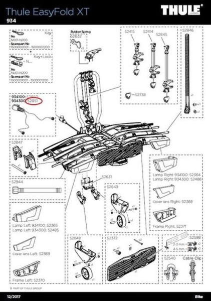 Lamp cable 13 UK pin EF XT