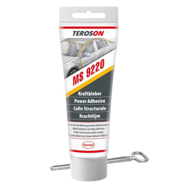 TEROSON MS 9220 Kraftkleber in Schwarz von HENKEL - 310 ml, Ideal für Vielseitige Anwendungen