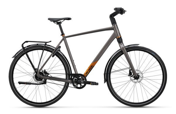 KOGA F3 8.0 Herren 57 Limestone Fahrrad mit integrierter Beleuchtung - Leicht & Pflegeleicht