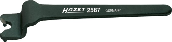 HAZET Zweilochmuttern-Dreher gekröpft L1 140mm AU - Für professionelle Motor-Instandsetzung und Zahn