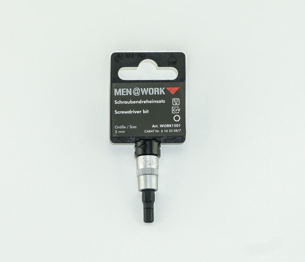 M@W Innensechskanteinsatz 5mm 1/4 Antrieb - Perfekt für Stoßdämpfer und KFZ-Reparaturen