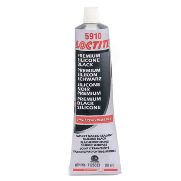 Henkel Loctite SI 5910 Schwarz, Ölbeständig, 80 ml Tube, Flächendichtung